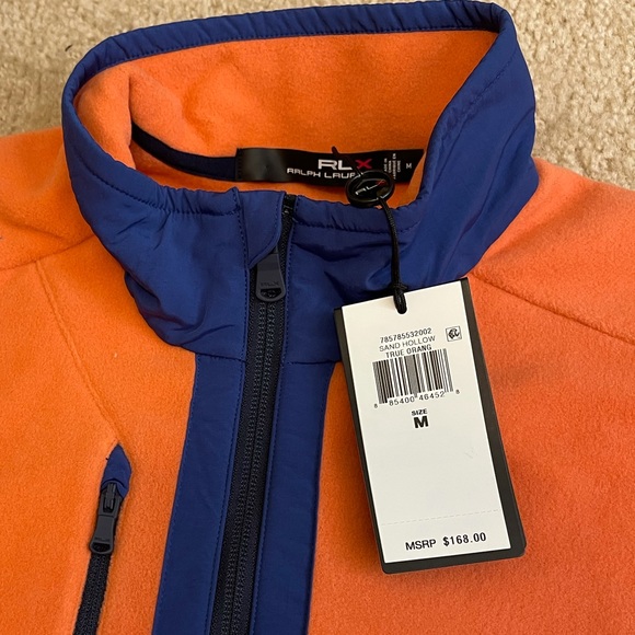 RLX Golf Fleece 1/4 Zip Pullover - Picture 2 of 2